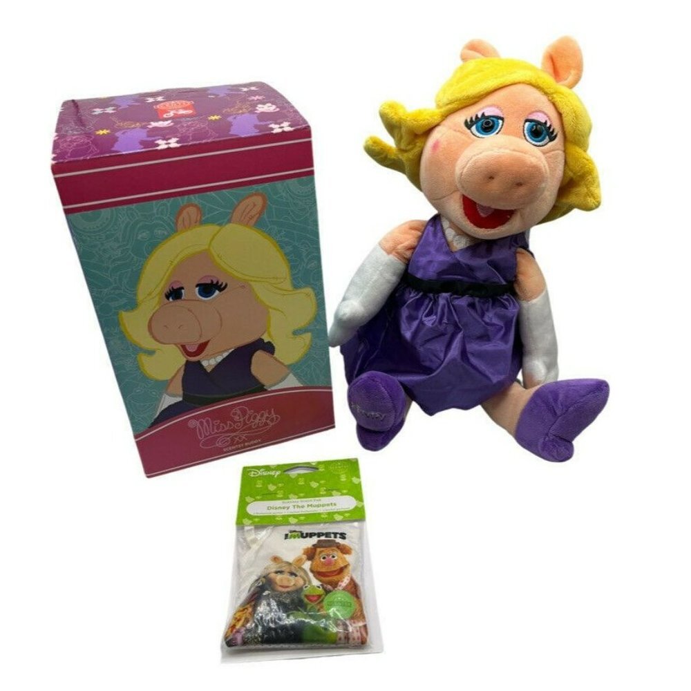 SCENTSY MISS PIGGY BUDDY PLUSH & MUPPETS SCENT PAK - New In Box